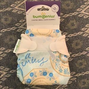BumGenius newborn cloth diaper